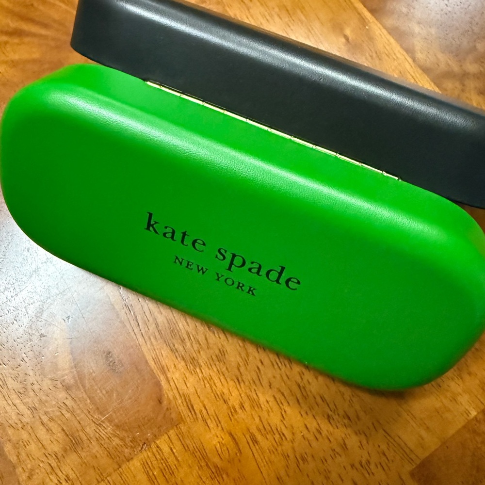 New Kate Spade Pink Patterned Sunglasses - image 2